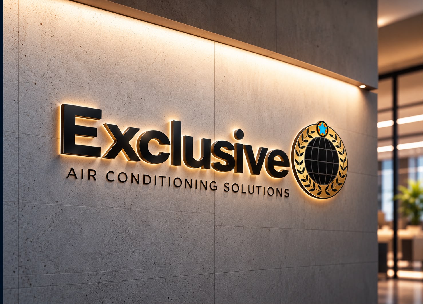 Exclusive Air Conditioning Solutions — לוגו